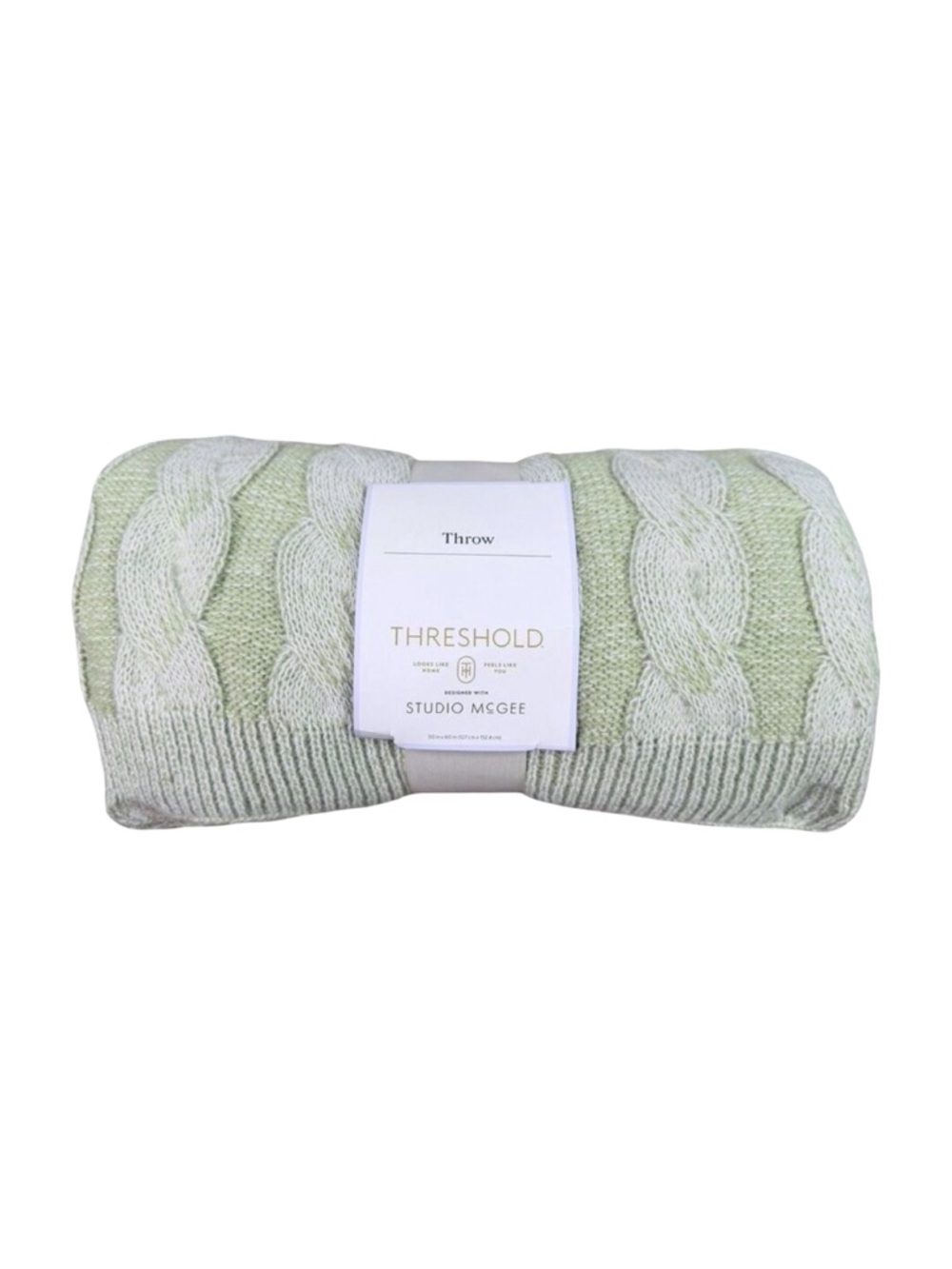 Threshold Designed With Studio McGee Rolled Knit Throw Blanket - 50” x 60”